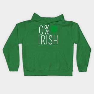 0% Irish Kids Hoodie